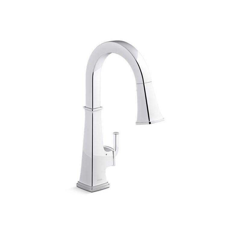 Kohler 22062-VS Graze Kitchen Sink Faucet, Vibrant Stainless